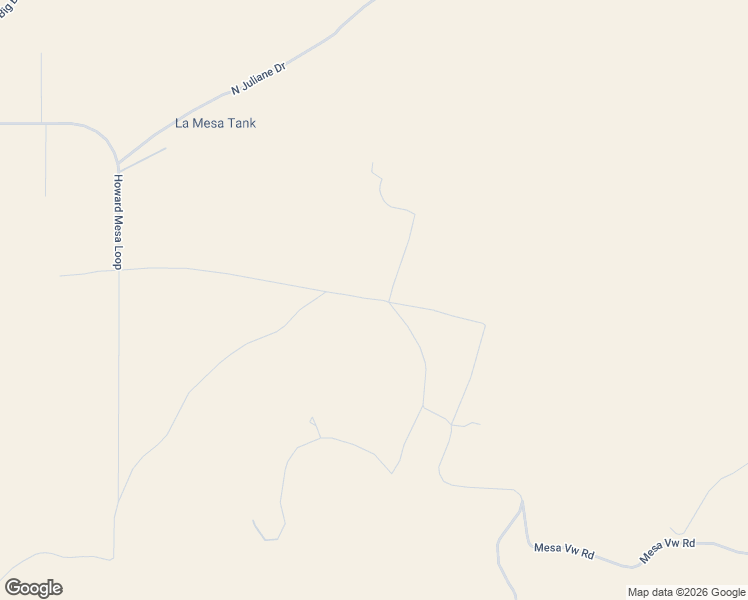 map of restaurants, bars, coffee shops, grocery stores, and more near 10920 South Mesa View Road in Williams