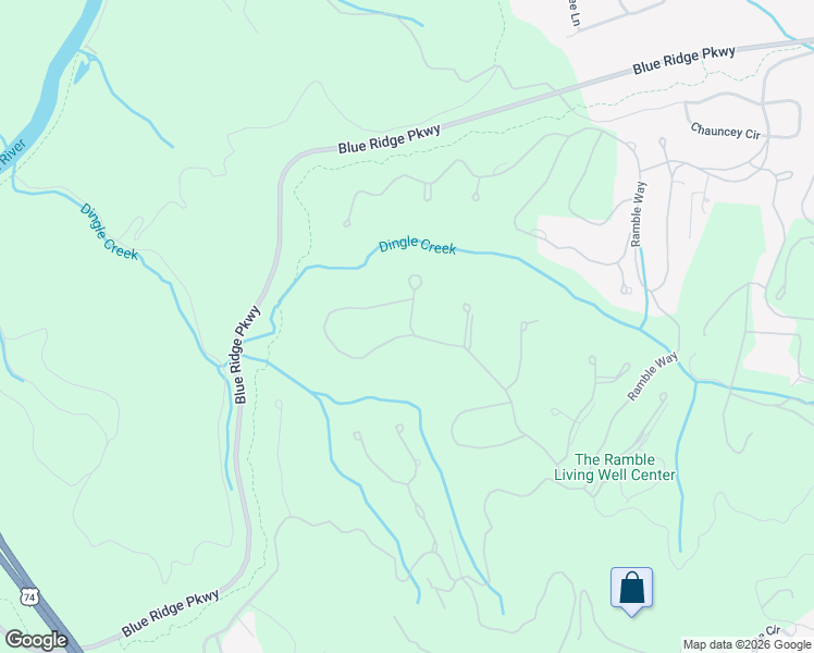 map of restaurants, bars, coffee shops, grocery stores, and more near Mountains-To-Sea Trail in Asheville