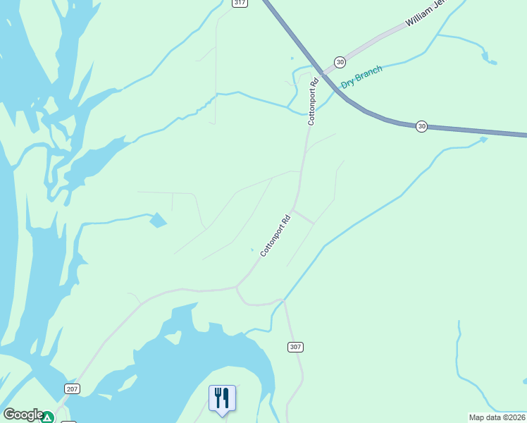 map of restaurants, bars, coffee shops, grocery stores, and more near 6029 Cottonport Road in Decatur