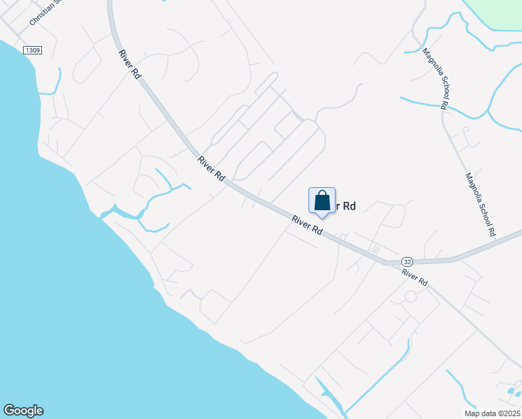 map of restaurants, bars, coffee shops, grocery stores, and more near 4840 River Road in Washington