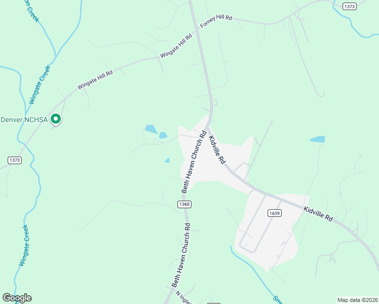 map of restaurants, bars, coffee shops, grocery stores, and more near 1905 Beth Haven Church Road in Denver