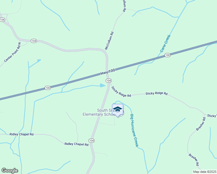 map of restaurants, bars, coffee shops, grocery stores, and more near 29615 Tennessee 104 in Reagan