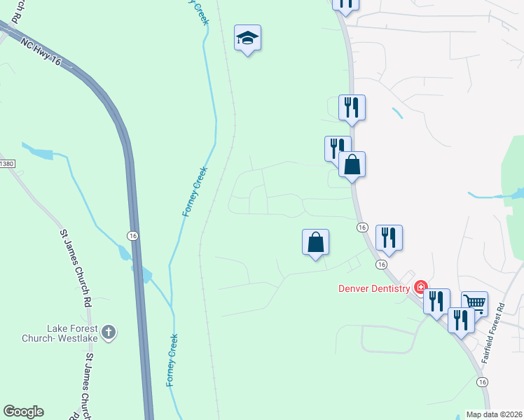 map of restaurants, bars, coffee shops, grocery stores, and more near 3221 Treyson Drive in Denver
