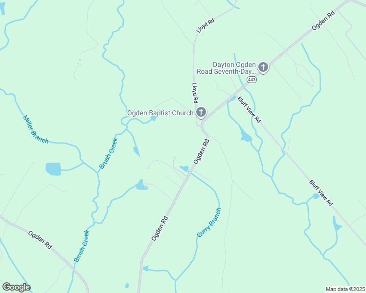 map of restaurants, bars, coffee shops, grocery stores, and more near 3818 Ogden Road in Dayton