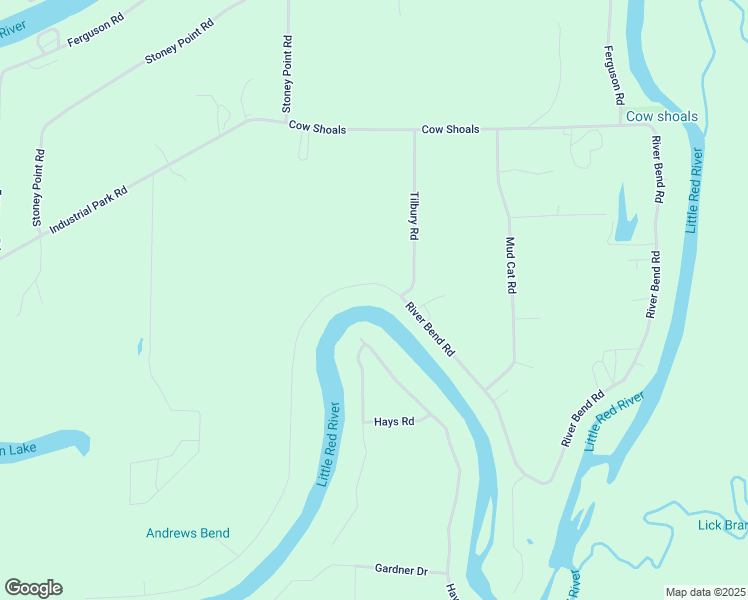 map of restaurants, bars, coffee shops, grocery stores, and more near 2669 River Bend Road in Heber Springs