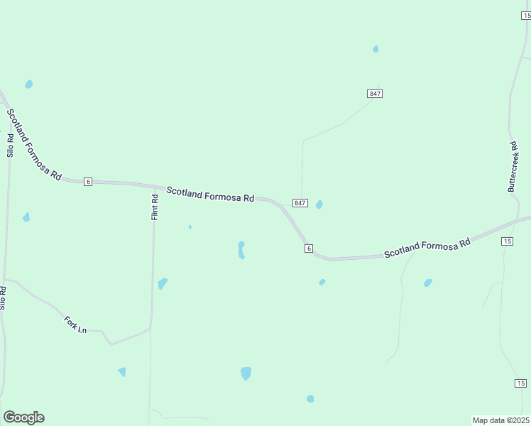 map of restaurants, bars, coffee shops, grocery stores, and more near 2814 Scotland Formosa Road in Scotland