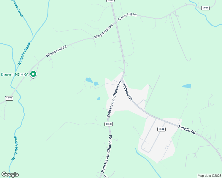 map of restaurants, bars, coffee shops, grocery stores, and more near 1905 Beth Haven Church Road in Denver