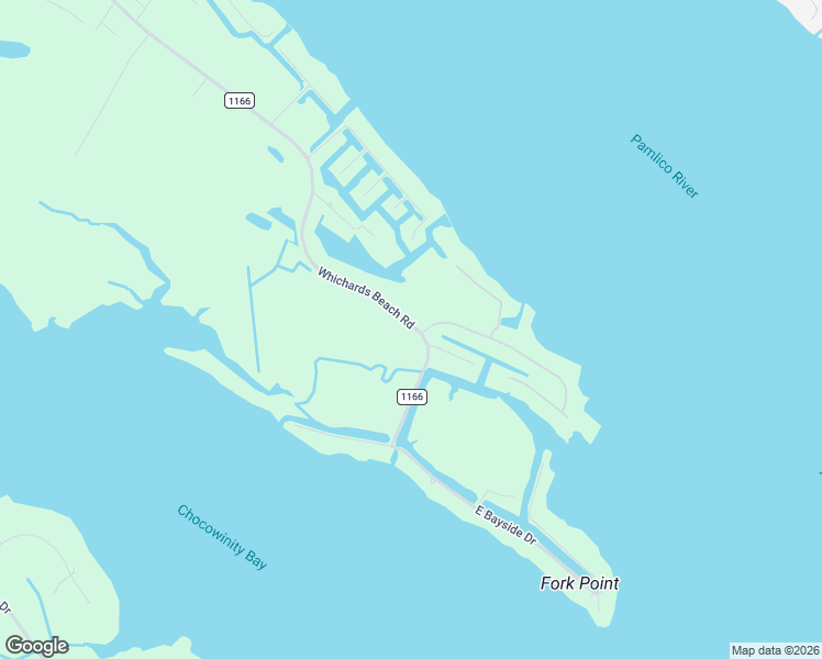 map of restaurants, bars, coffee shops, grocery stores, and more near 2897 Whichards Beach Road in Chocowinity