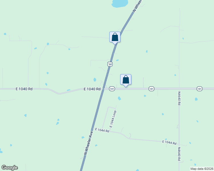 map of restaurants, bars, coffee shops, grocery stores, and more near 103929 U.S. 59 in Sallisaw