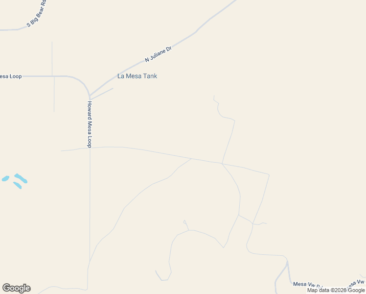 map of restaurants, bars, coffee shops, grocery stores, and more near 12393 South Mesa View Road in Williams