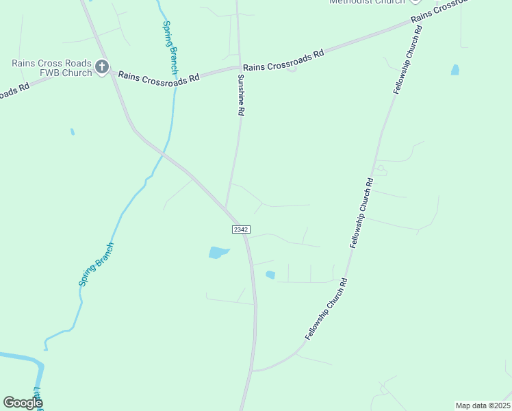 map of restaurants, bars, coffee shops, grocery stores, and more near 5966 Princeton Kenly Road in Kenly