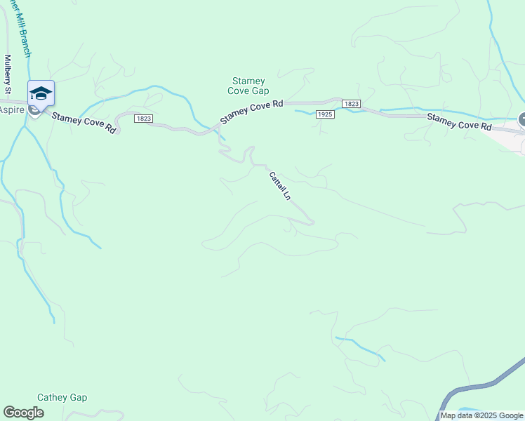 map of restaurants, bars, coffee shops, grocery stores, and more near 906 Cattail Lane in Waynesville