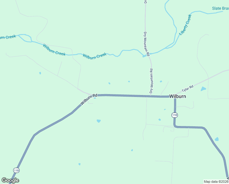 map of restaurants, bars, coffee shops, grocery stores, and more near 4339 Wilburn Road in Wilburn