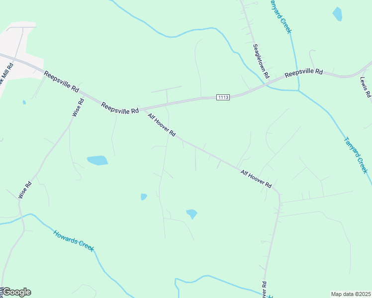 map of restaurants, bars, coffee shops, grocery stores, and more near 1401 Alf Hoover Road in Vale