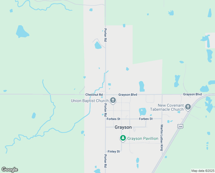 map of restaurants, bars, coffee shops, grocery stores, and more near 23940 Grayson Road in Henryetta