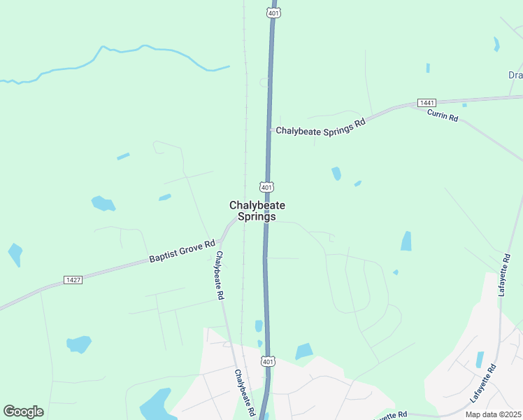 map of restaurants, bars, coffee shops, grocery stores, and more near 11 Chalybeate Road in Fuquay-Varina