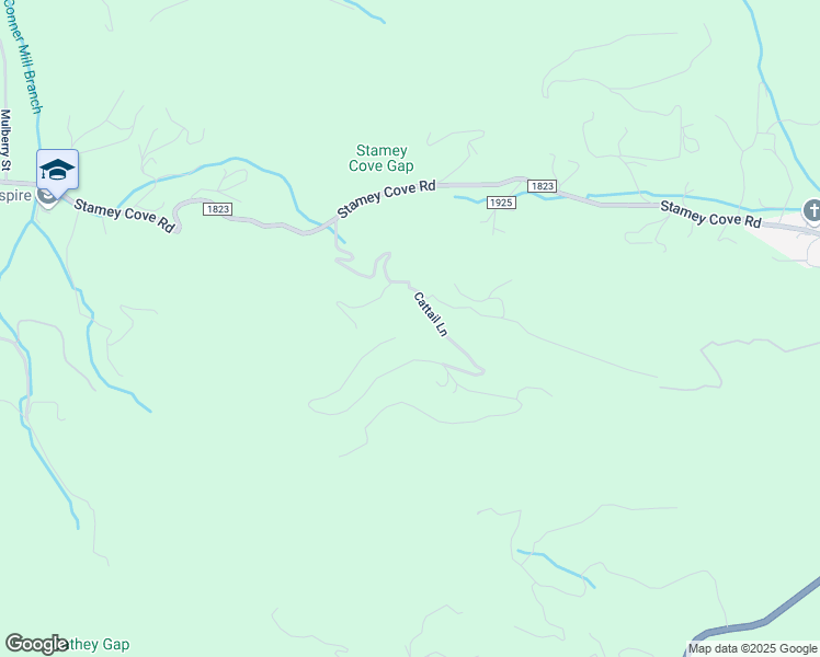 map of restaurants, bars, coffee shops, grocery stores, and more near 906 Cattail Lane in Waynesville