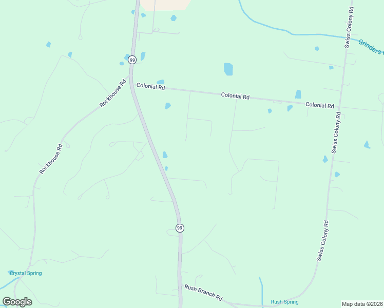 map of restaurants, bars, coffee shops, grocery stores, and more near 125 Virgie Harper Road in Hohenwald