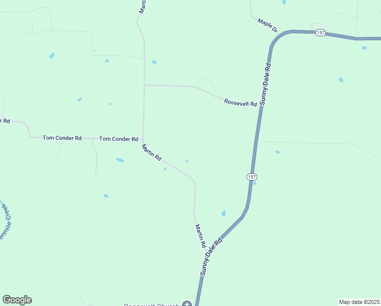 map of restaurants, bars, coffee shops, grocery stores, and more near 718 Martin Road in Judsonia