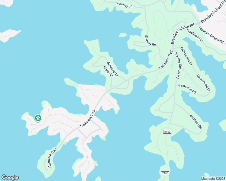 map of restaurants, bars, coffee shops, grocery stores, and more near 265 Tuskarora Trail in Mooresville