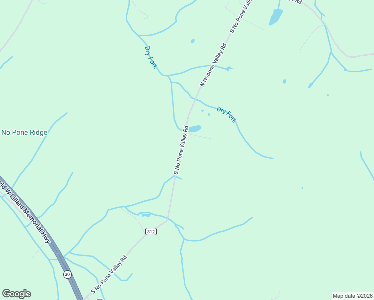 map of restaurants, bars, coffee shops, grocery stores, and more near 12408-12600 North Nopone Valley Road in Decatur