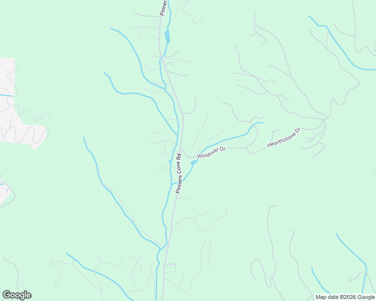 map of restaurants, bars, coffee shops, grocery stores, and more near 283 Pinners Cove Road in Asheville