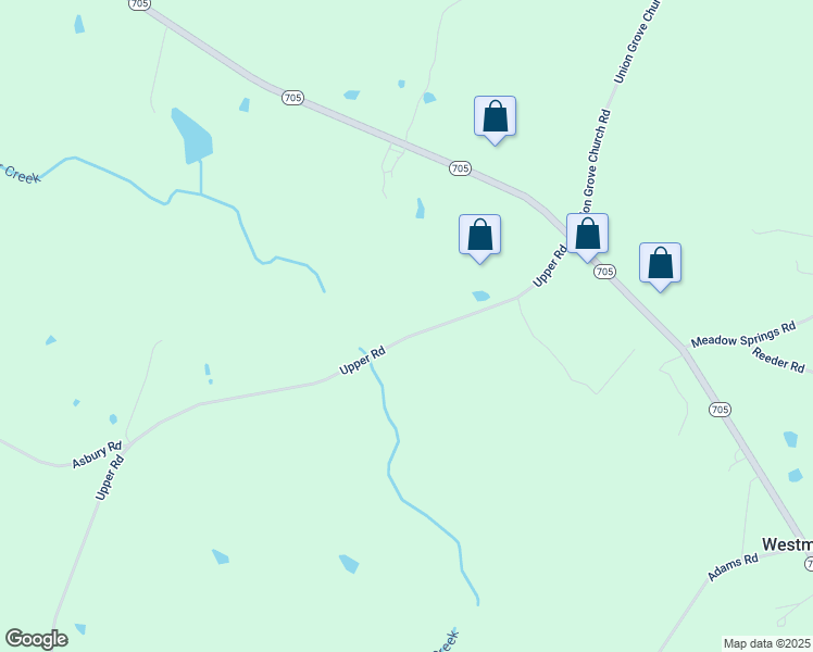 map of restaurants, bars, coffee shops, grocery stores, and more near 320 Upper Road in Seagrove