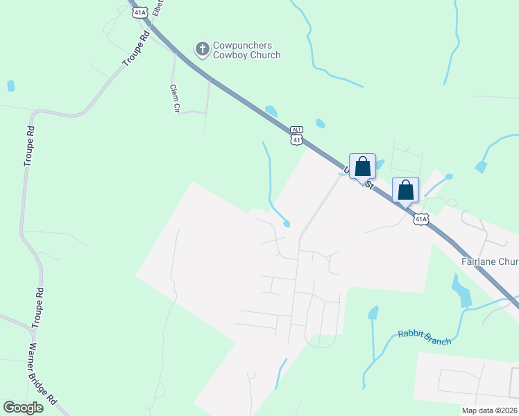 map of restaurants, bars, coffee shops, grocery stores, and more near 203 Rochester Drive in Shelbyville