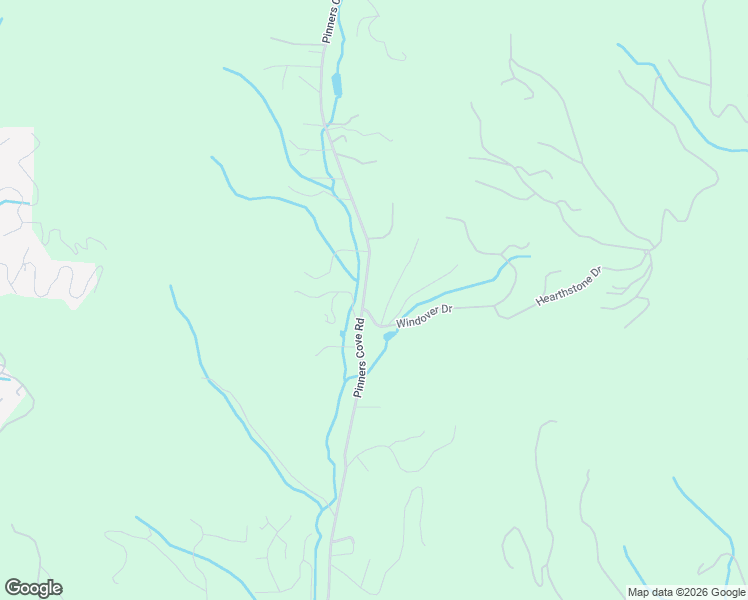 map of restaurants, bars, coffee shops, grocery stores, and more near 283 Pinners Cove Road in Asheville