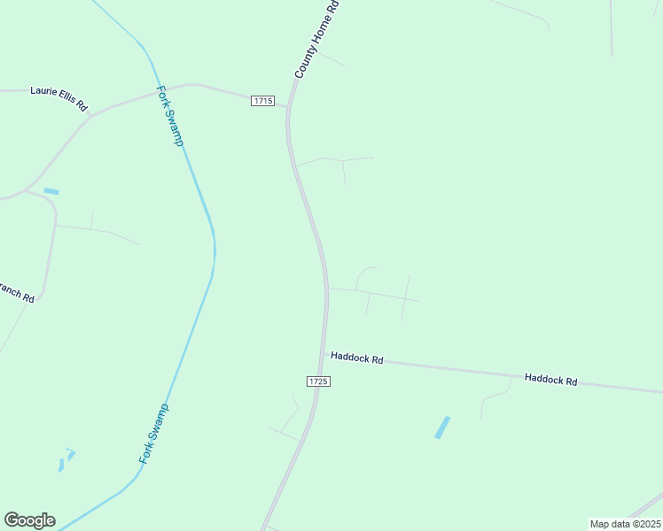 map of restaurants, bars, coffee shops, grocery stores, and more near 5801 County Home Road in Winterville