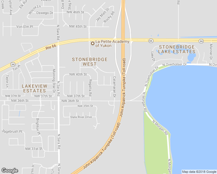 map of restaurants, bars, coffee shops, grocery stores, and more near 10312 NW 39th St in Yukon