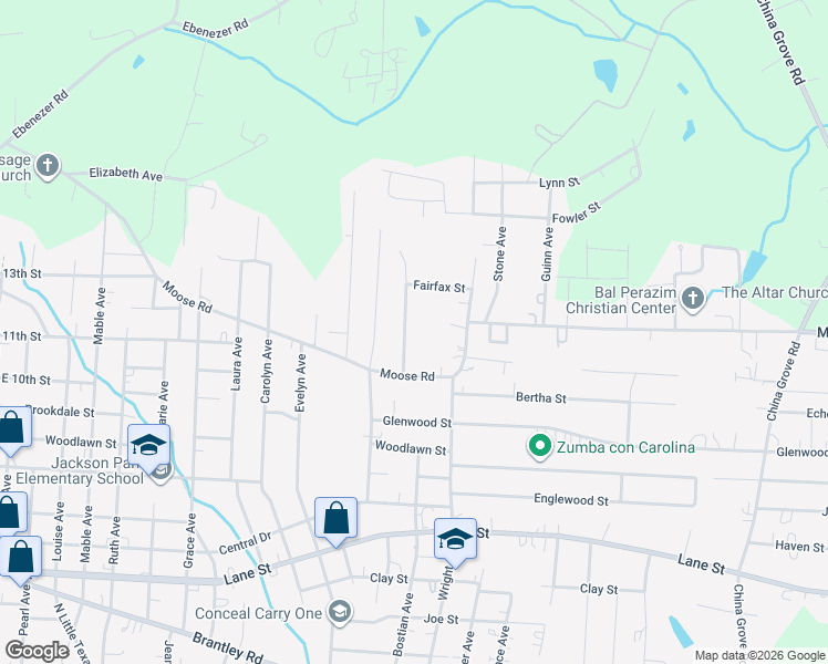 map of restaurants, bars, coffee shops, grocery stores, and more near 1308 Mount Vernon Avenue in Kannapolis