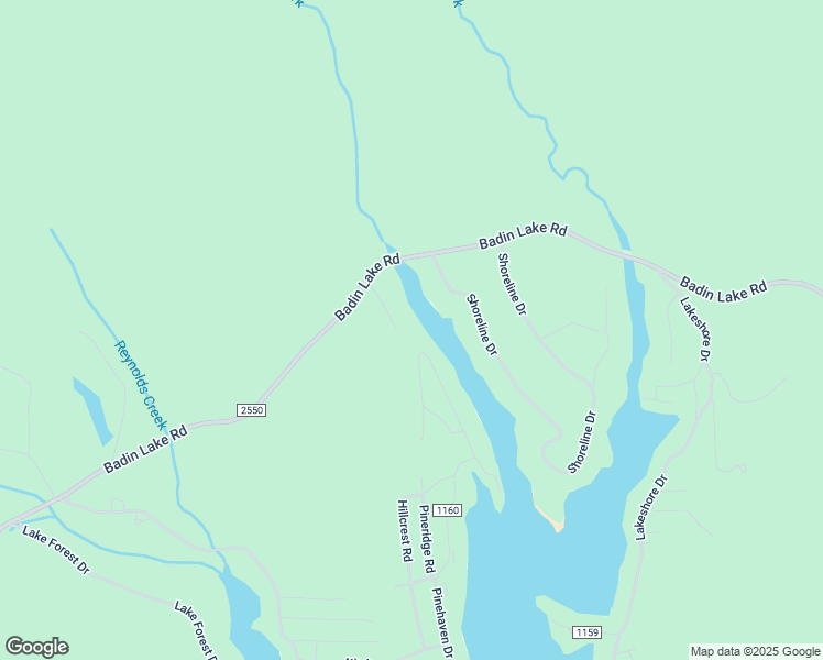 map of restaurants, bars, coffee shops, grocery stores, and more near Rolling View Drive in New London