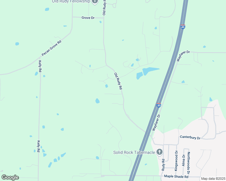 map of restaurants, bars, coffee shops, grocery stores, and more near 2143 Old Rudy Road in Alma