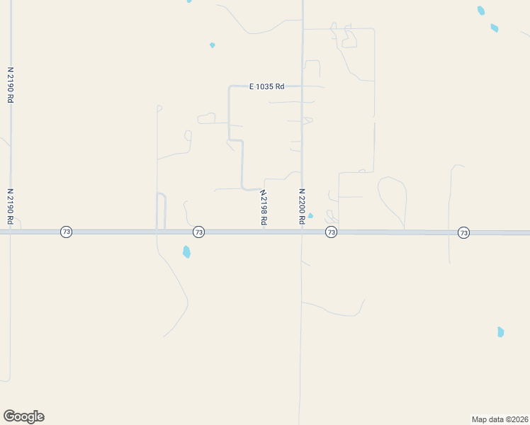 map of restaurants, bars, coffee shops, grocery stores, and more near 10391 North 2200 Road in Clinton