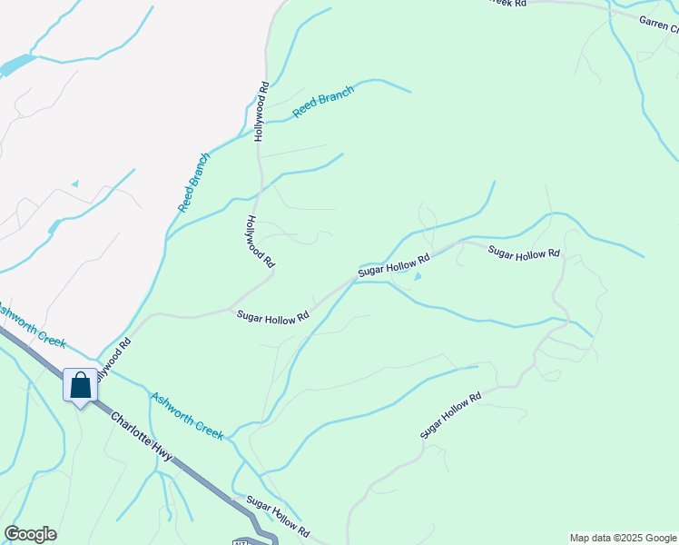 map of restaurants, bars, coffee shops, grocery stores, and more near 429 Sugar Hollow Road in Fairview
