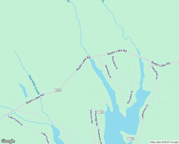 map of restaurants, bars, coffee shops, grocery stores, and more near Rolling View Drive in New London