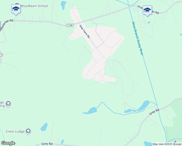 map of restaurants, bars, coffee shops, grocery stores, and more near 265 Sink Farm Road in Mooresville