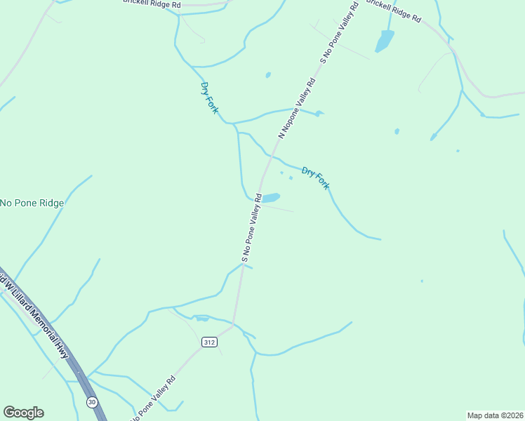 map of restaurants, bars, coffee shops, grocery stores, and more near 12408-12600 North Nopone Valley Road in Decatur