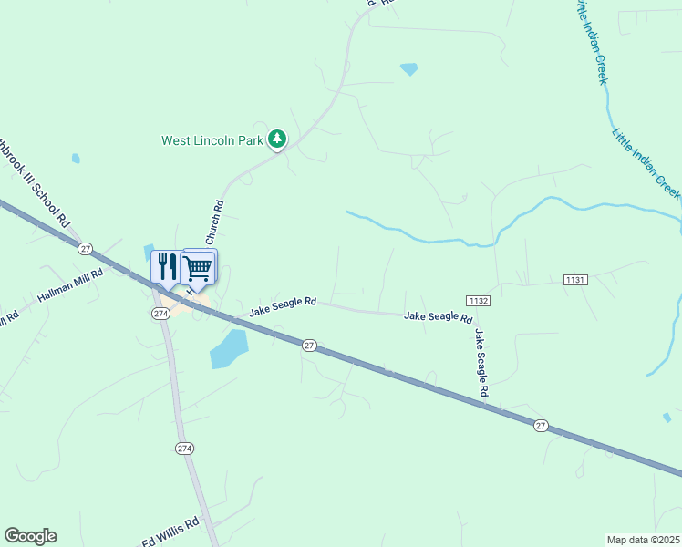map of restaurants, bars, coffee shops, grocery stores, and more near 238 Vance Hull Lane in Vale