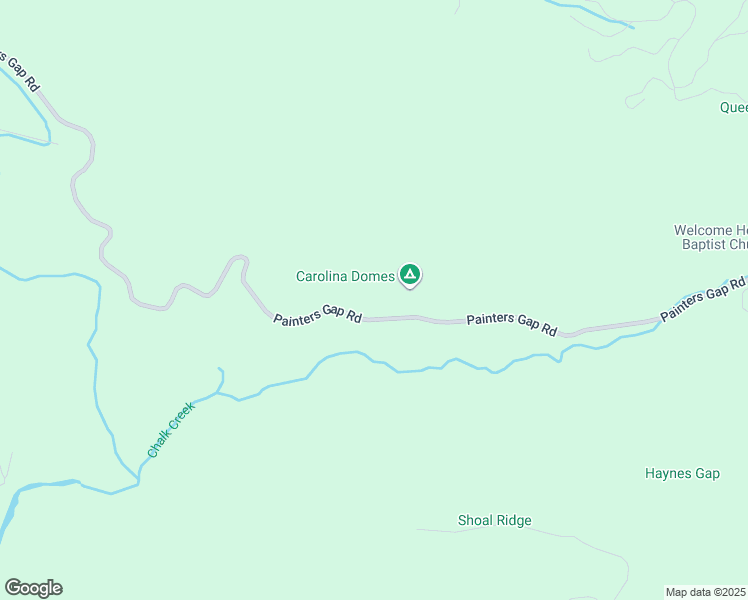 map of restaurants, bars, coffee shops, grocery stores, and more near 4170 Painters Gap Road in Union Mills