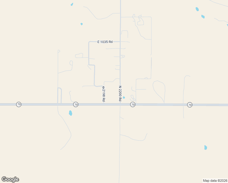 map of restaurants, bars, coffee shops, grocery stores, and more near 10391 North 2200 Road in Clinton