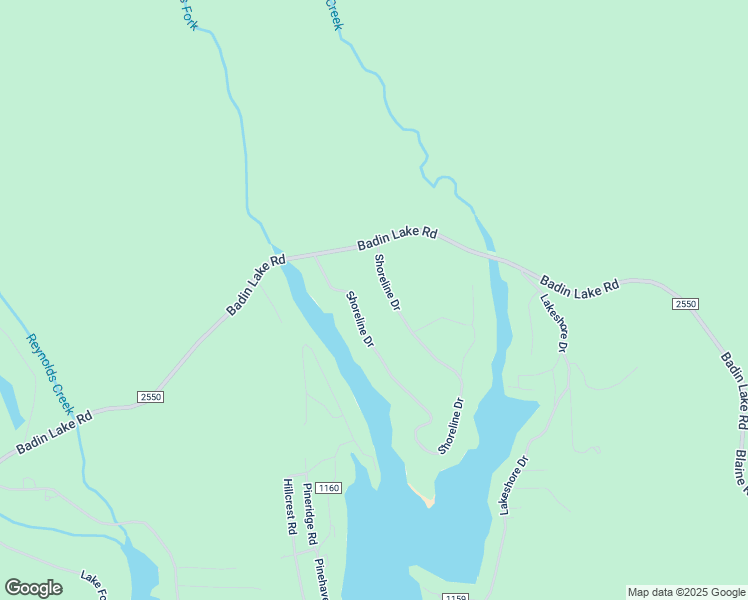 map of restaurants, bars, coffee shops, grocery stores, and more near 265 Shoreline Drive in New London