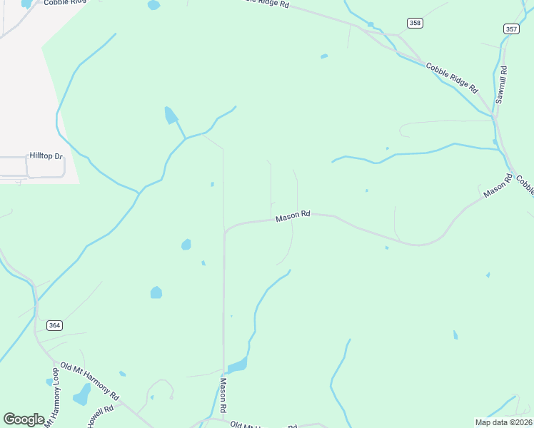 map of restaurants, bars, coffee shops, grocery stores, and more near 257 County Road 361 in Niota