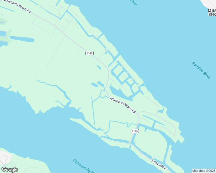 map of restaurants, bars, coffee shops, grocery stores, and more near 2897 Whichards Beach Road in Chocowinity
