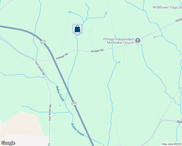 map of restaurants, bars, coffee shops, grocery stores, and more near 474 Philippi Road in Wartrace