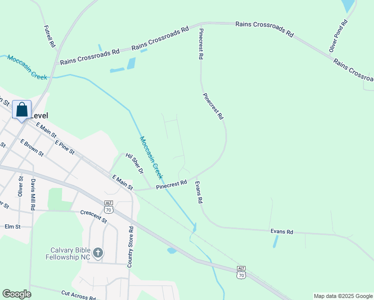 map of restaurants, bars, coffee shops, grocery stores, and more near 162 Digging Time Avenue in Princeton