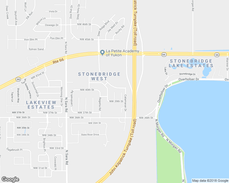 map of restaurants, bars, coffee shops, grocery stores, and more near 4024 Driftwood Circle in Yukon