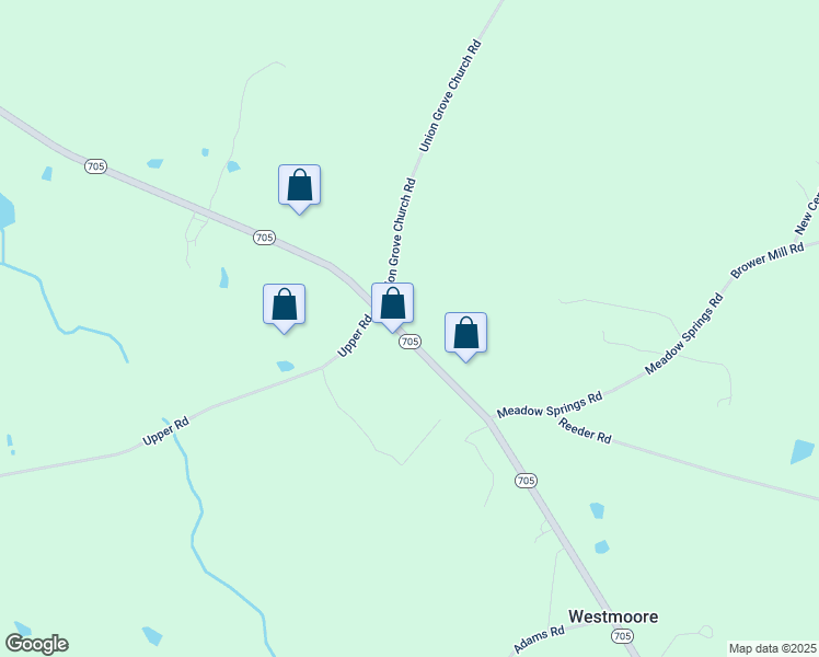 map of restaurants, bars, coffee shops, grocery stores, and more near 669 North Carolina 705 in Seagrove