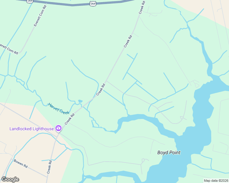 map of restaurants, bars, coffee shops, grocery stores, and more near 805 Creek Road in Bath